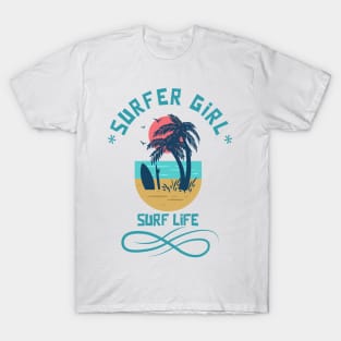 SURFER Girl Surf Life T-Shirt